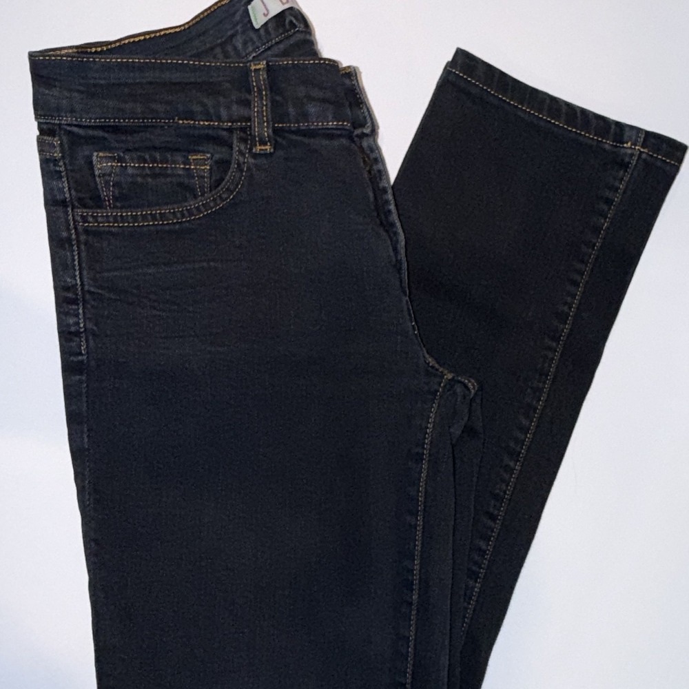 J Brand Jeans Women's 28 Dark Wash Low Rise Slim Straight Stretch Made in USA